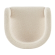 NPD Furniture Althea Fabric Dining Side Chair in Palladian Beige