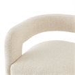 NPD Furniture Althea Fabric Dining Side Chair in Palladian Beige