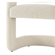 NPD Furniture Althea Fabric Dining Side Chair in Palladian Beige