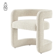NPD Furniture Althea Fabric Dining Side Chair in Palladian Beige
