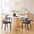 NPD Furniture Stella Faux Leather Dining Side Chair (Set of 2)