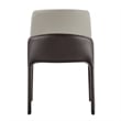 NPD Furniture Stella Faux Leather Dining Side Chair (Set of 2)