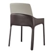 NPD Furniture Stella Faux Leather Dining Side Chair (Set of 2)