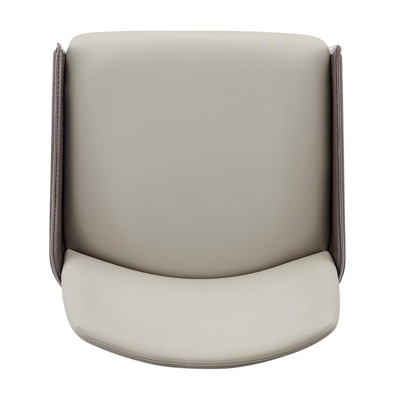 NPD Furniture Stella Faux Leather Dining Side Chair (Set of 2)