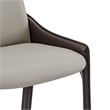 NPD Furniture Stella Faux Leather Dining Side Chair (Set of 2)