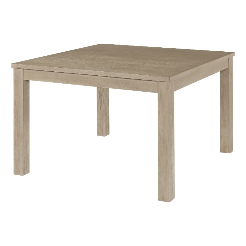 New Pacific Direct Tiburon Square Dining Table in Drifted Sand