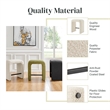 NPD Furniture Jovanka Fabric Counter Stool in Palladian Beige