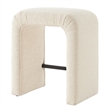 NPD Furniture Jovanka Fabric Counter Stool in Palladian Beige