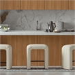 NPD Furniture Jovanka Fabric Counter Stool in Palladian Beige