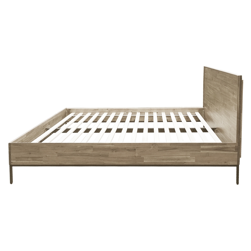 New Pacific Direct Hathaway Queen Bed Set in Drifted Sand
