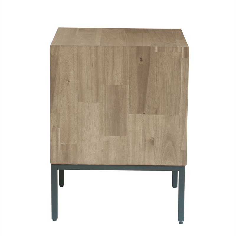 NPD Furniture Hathaway Nightstand/ Side Table in Drifted Sand