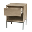 NPD Furniture Hathaway Nightstand/ Side Table in Drifted Sand