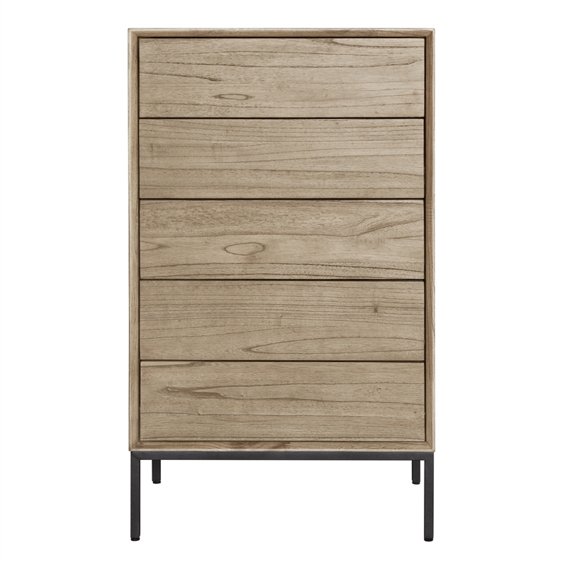 NPD Furniture Hathaway Chest 5 Drawers in Drifted Sand