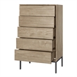 NPD Furniture Hathaway Chest 5 Drawers in Drifted Sand