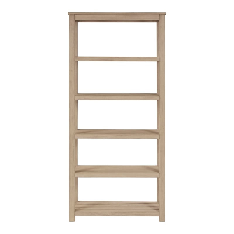 NPD Furniture Tiburon Book Shelf in Drifted Sand