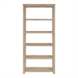 NPD Furniture Tiburon Book Shelf in Drifted Sand