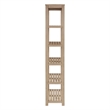 NPD Furniture Tiburon Book Shelf in Drifted Sand