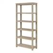 NPD Furniture Tiburon Book Shelf in Drifted Sand