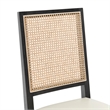NPD Furniture Dover Faux Leather Dining Side Chair in Beige (Set of 2)