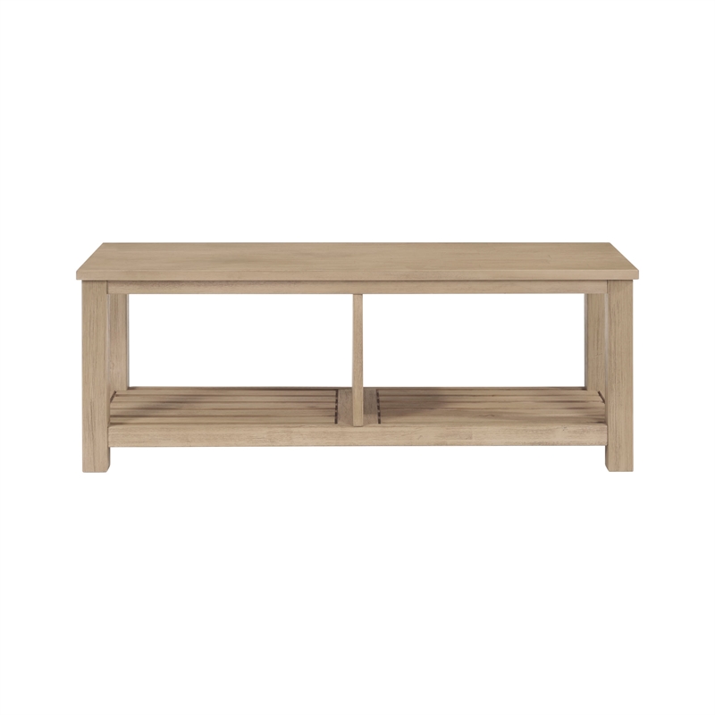 NPD Furniture Tiburon TV Bench in Drifted Sand