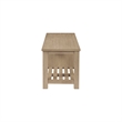 NPD Furniture Tiburon TV Bench in Drifted Sand