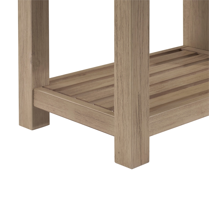 NPD Furniture Tiburon TV Bench in Drifted Sand