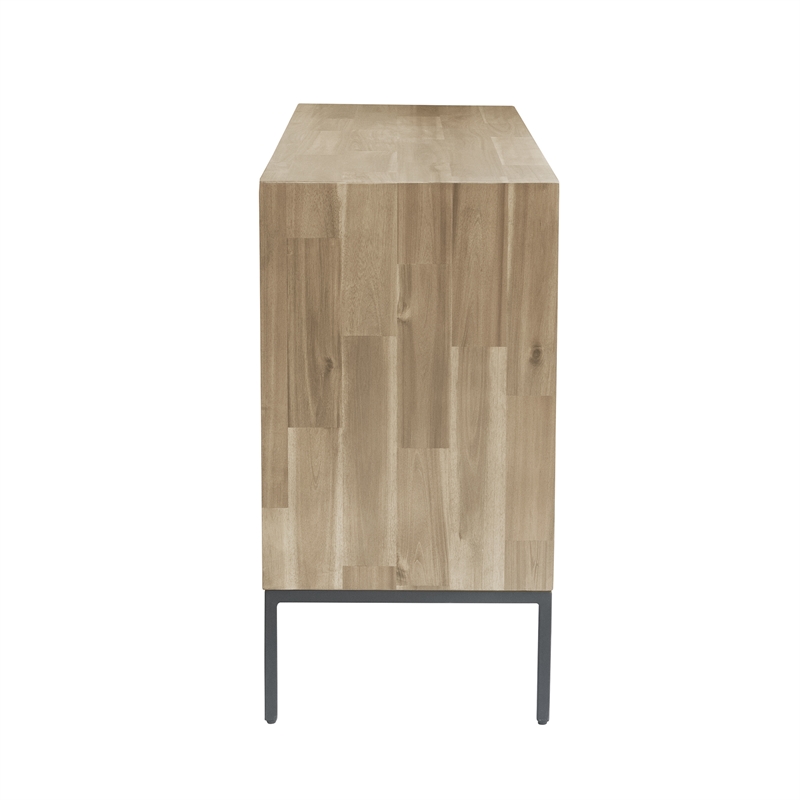 New Pacific Direct Hathaway Dresser 6 Drawers in Drifted Sand