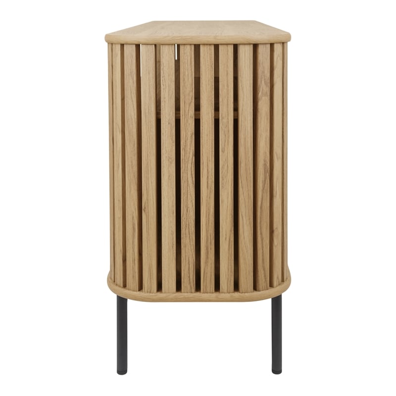 NPD Furniture Renwick Sideboard 2 Drawers + 2 Doors in Terra Oak