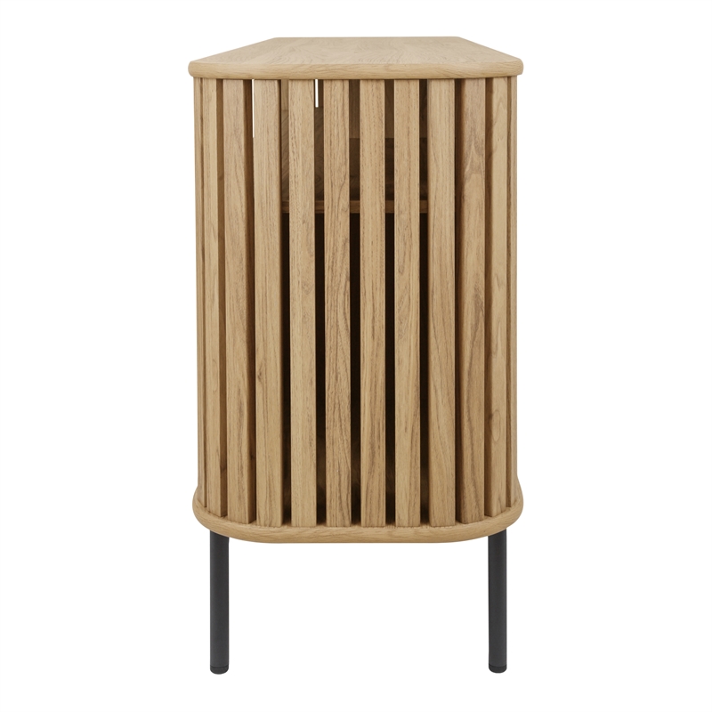 NPD Furniture Renwick Sideboard 2 Drawers + 2 Doors in Terra Oak