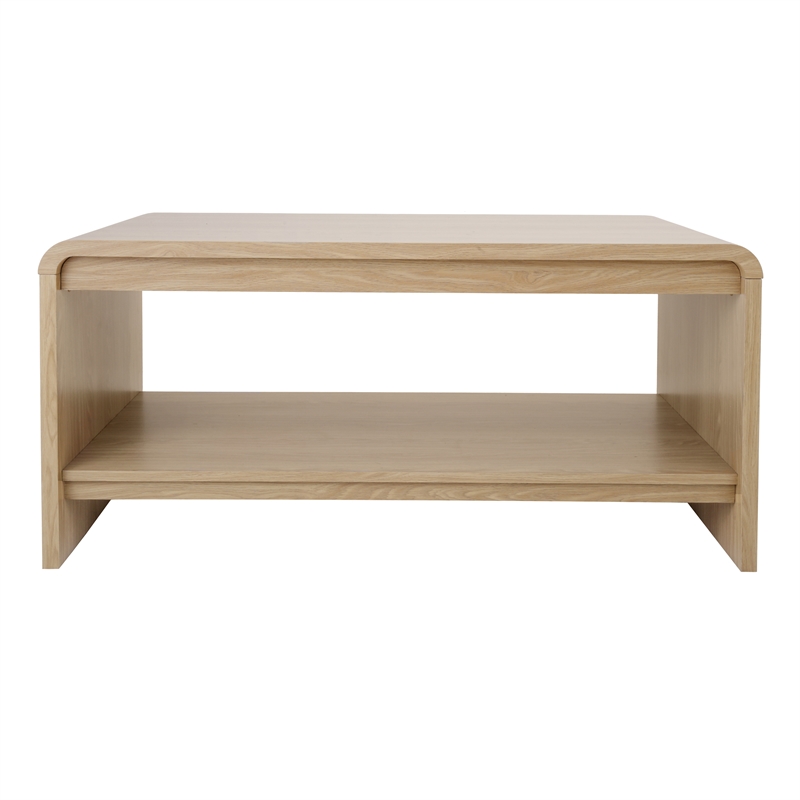 NPD Furniture Delmare Coffee Table in Euro Oak