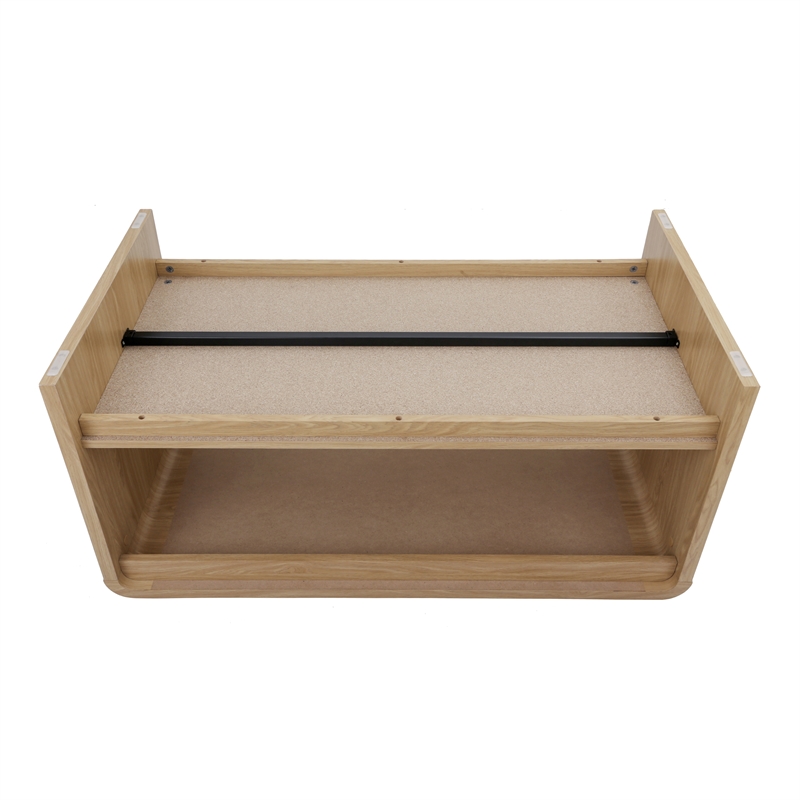 NPD Furniture Delmare Coffee Table in Euro Oak