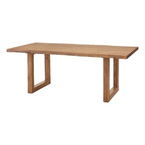 NPD Furniture Windsor 79&quot Live-Edge Dining Table