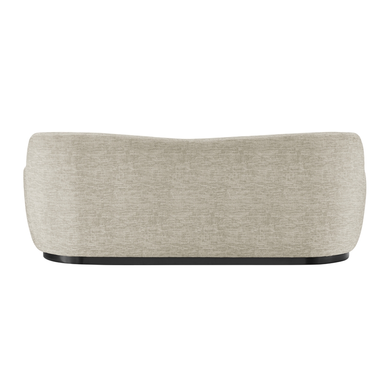 NPD Furniture Mandy Fabric Bench in Pasadena Beige
