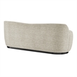 NPD Furniture Mandy Fabric Bench in Pasadena Beige