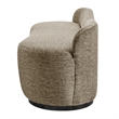NPD Furniture Mandy Fabric Bench in Pasadena Taupe