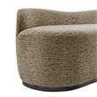 NPD Furniture Mandy Fabric Bench in Pasadena Taupe