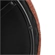 NPD Furniture Jazzlyn Fabric Swivel Accent Chair in Grenada Terracotta