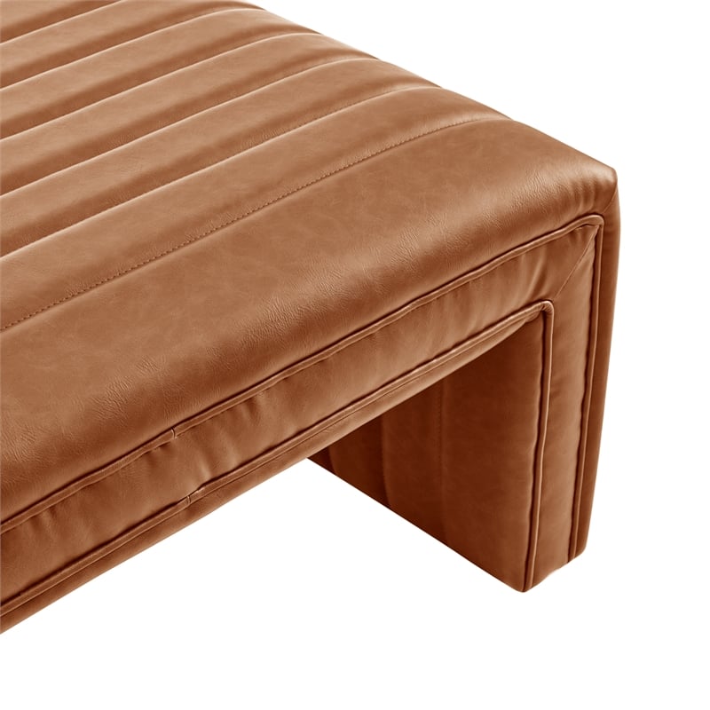 NPD Furniture Atkinson PU Coffee Table in Vintage Cider
