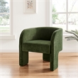 NPD Furniture Matteo Velvet Accent Arm Chair in Dainty Green