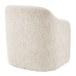 NPD Furniture Zella Fabric  Accent Arm Chair in Concord Cream