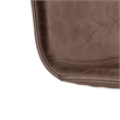 NPD Furniture Bruce PU Gaslift Bar Stool in Toasted Dark Brown (Set of 2)