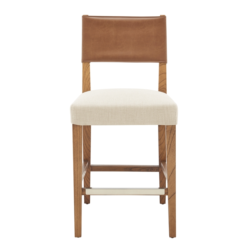 NPD Furniture Kylo PU/Fabric Counter Stool