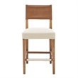 NPD Furniture Kylo PU/Fabric Counter Stool