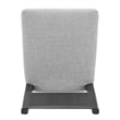 NPD Furniture Kylo PU/Fabric Counter Stool in Borneo Black/Meridien Gray