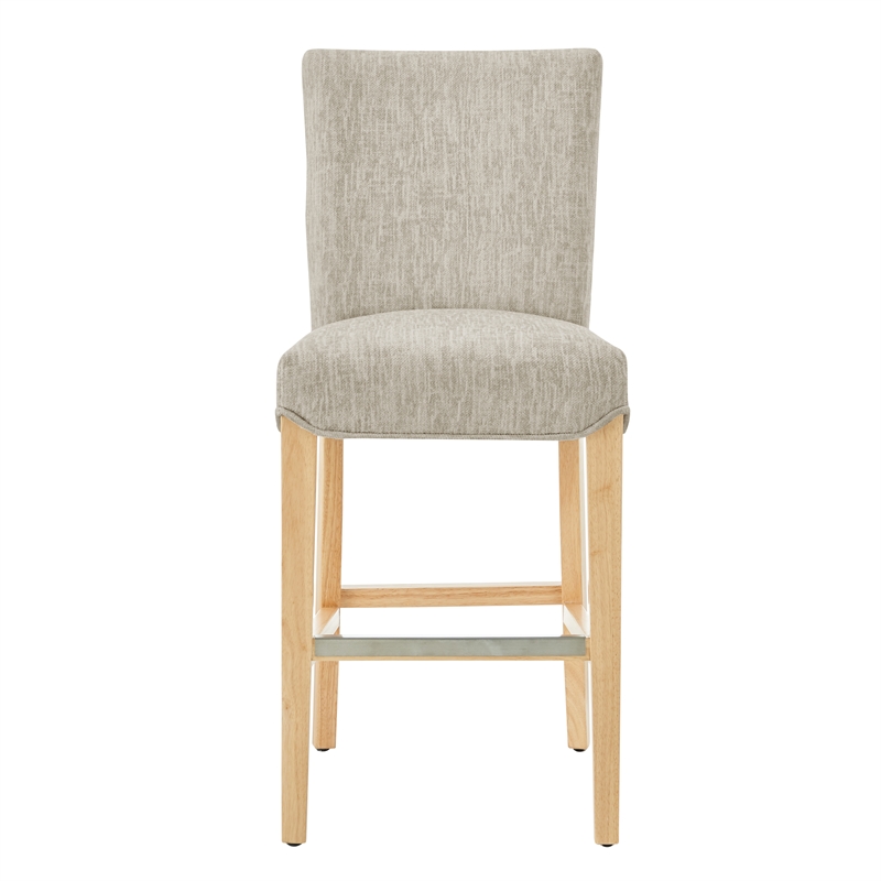 NPD Furniture Milton Fabric Counter Stool in Pasadena Beige