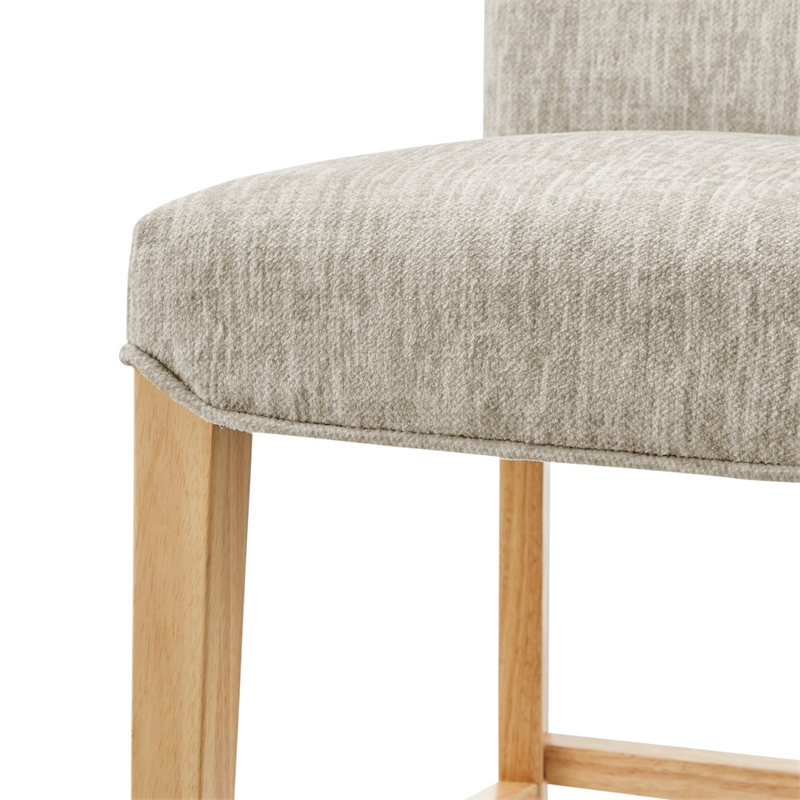 NPD Furniture Milton Fabric Counter Stool in Pasadena Beige
