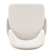 NPD Furniture Elodie Fabric/PU Dining Side Chair (Set of 2)