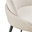 NPD Furniture Elodie Fabric/PU Dining Side Chair (Set of 2)