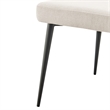 NPD Furniture Elodie Fabric/PU Dining Side Chair (Set of 2)