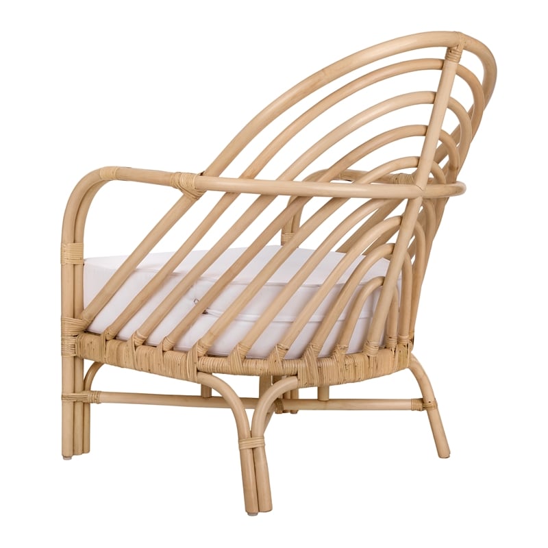 New Pacific Direct Lana Rattan Accent Arm Chair
